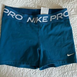 BLUE NIKE PRO SPANDEX